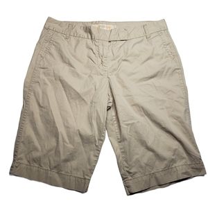J. CREW Chino Twill Bermuda Shorts Size 10